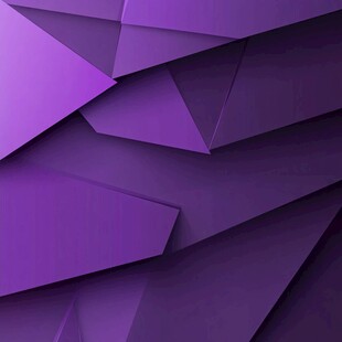 紫色立体几何抽象背景图