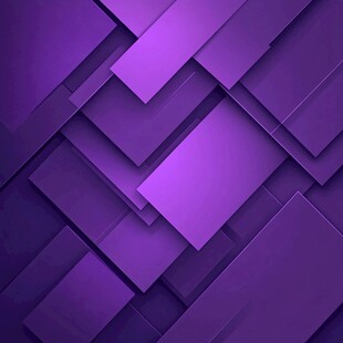 紫色立体方块几何背景图