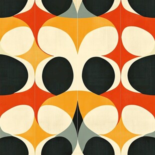 复古几何图案背景纹理