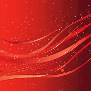 红色动感线条渐变背景图