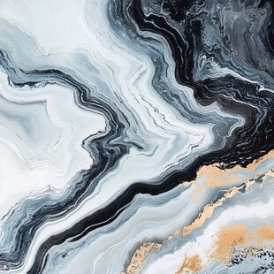 水墨风大理石纹理艺术图案