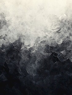 黑白抽象纹理艺术画面