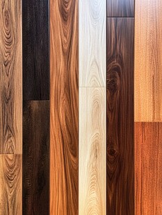 多样木纹地板展示