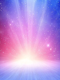 梦幻星空光芒背景图