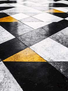 几何拼接地砖图案设计