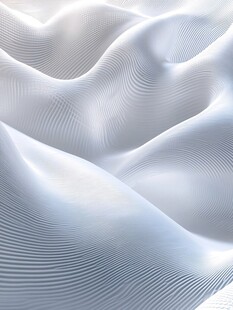 白色波纹抽象纹理图案