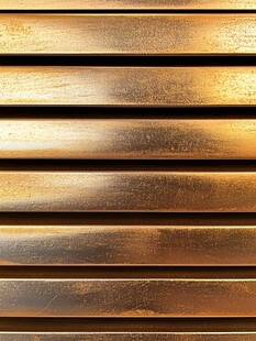 金色金属条纹理背景