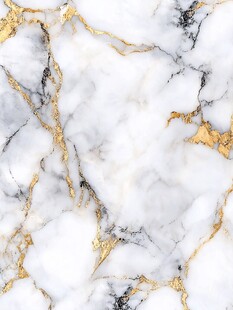 金纹白大理石纹理图案