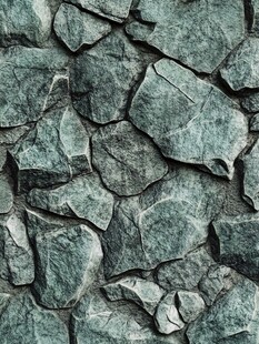 青灰色石块拼接纹理背景