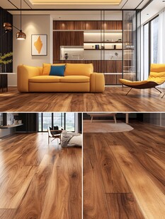 现代客厅木地板装饰效果
