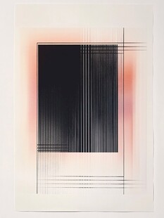 抽象几何线条艺术画作