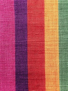 多彩条纹织物纹理