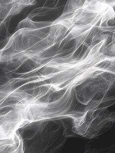 飘逸白烟雾灵动纹理图