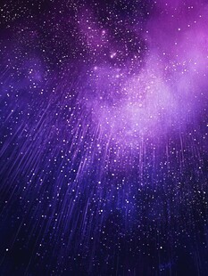 梦幻紫色星空背景图