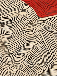 抽象波浪纹理背景图案