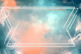 梦幻渐变几何线条背景图