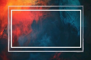 绚丽色彩抽象背景框图