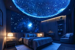 梦幻星空卧室 沉浸式睡眠空间