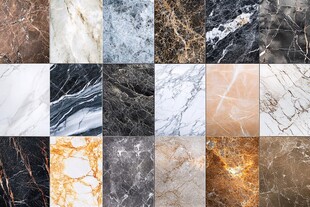 多样大理石纹理集合