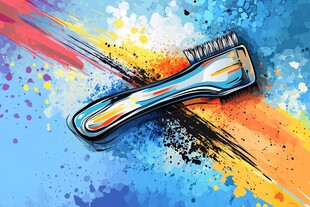 多彩画笔绘出艺术魅力