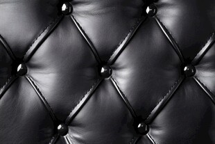 黑色皮革软包细节纹理