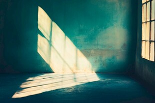 室内光影洒落静谧空间