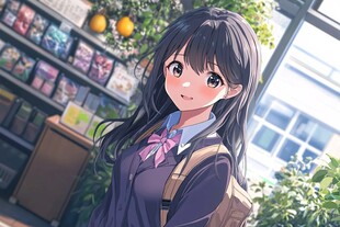 校园少女的清新日常