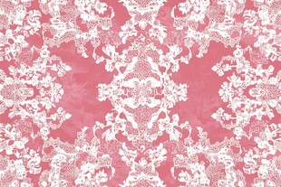 粉色蕾丝花纹精美图案