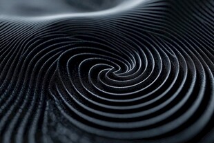 指纹纹理特写