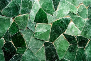 翠绿碎瓷拼接纹理背景