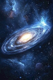 梦幻宇宙中的壮丽螺旋星系