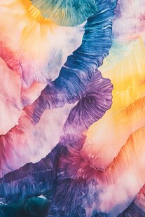 梦幻多彩抽象纹理图案