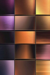 多彩金属渐变背景素材集