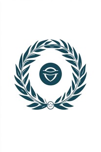 橄榄枝环绕的盾牌徽章