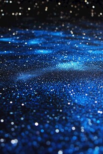 梦幻蓝色闪光背景纹理