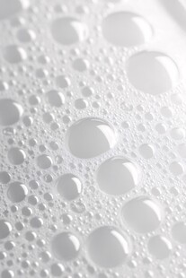 细腻泡沫特写