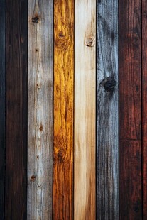 多彩木纹背景纹理特写