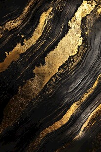 黑金大理石纹理背景图案