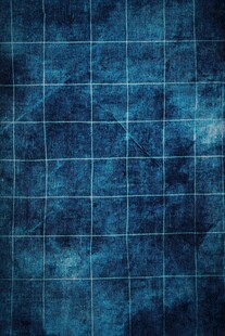 蓝调方格复古纹理背景