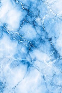 蓝色大理石纹理背景图