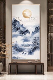 中式山水挂画 尽显东方雅韵
