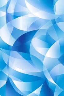 蓝色渐变抽象几何背景图
