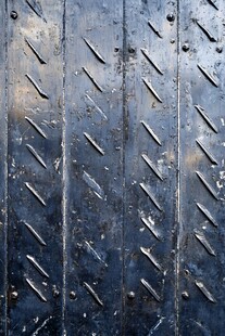 金属防滑板纹理特写