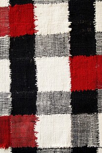 复古格子纹理织物