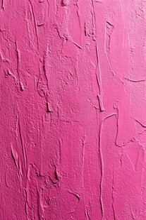 玫红色纹理墙面特写