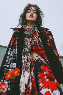 个性潮流穿搭时尚女性