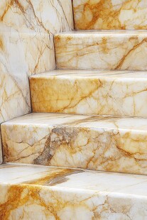 大理石精美楼梯台阶特写