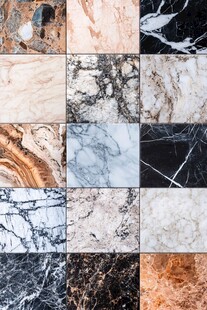 多样大理石纹理集合