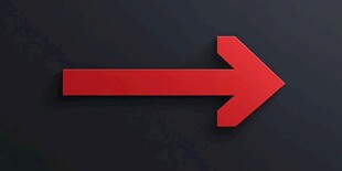 红色箭头指示方向