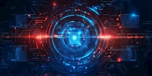 科技感未来感数字界面背景